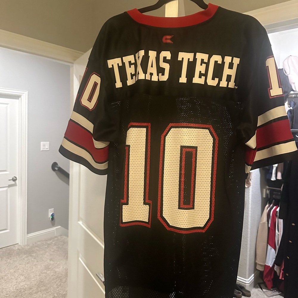 Texas Tech Black Football Jersey